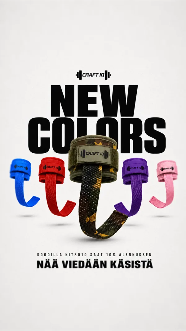 Craft IQ:n mainos, New colors